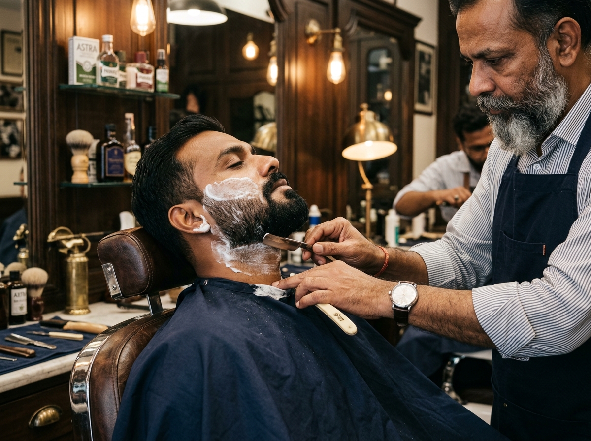 Royal Hot Towel Shave