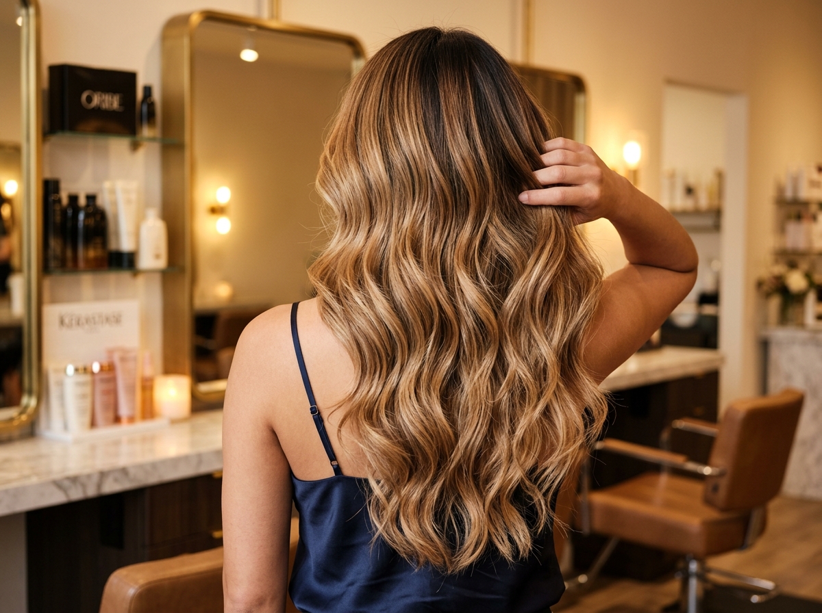 Caramel Honey Balayage