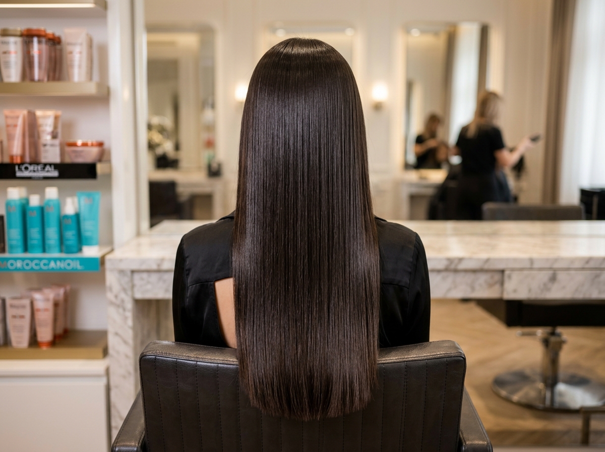 Permanent Hair Straightening (Rebonding)