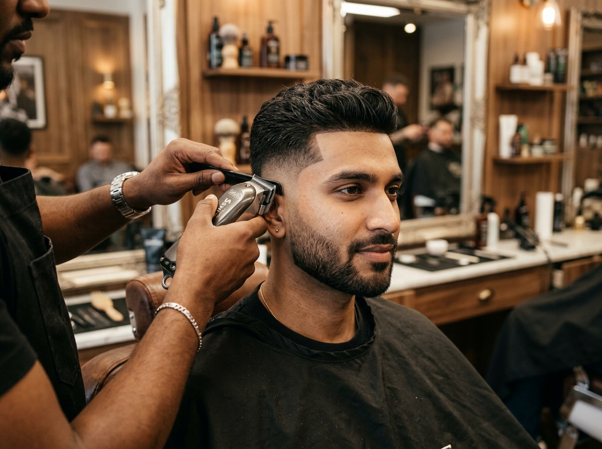 Men's Barber Lounge